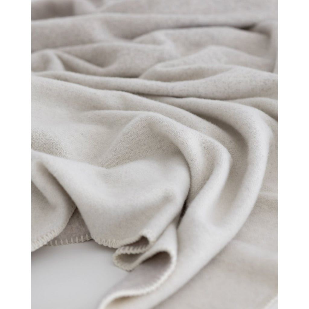 Merino & Kasjmier Beddeken IVORY DUNE – Ivoor / Beige