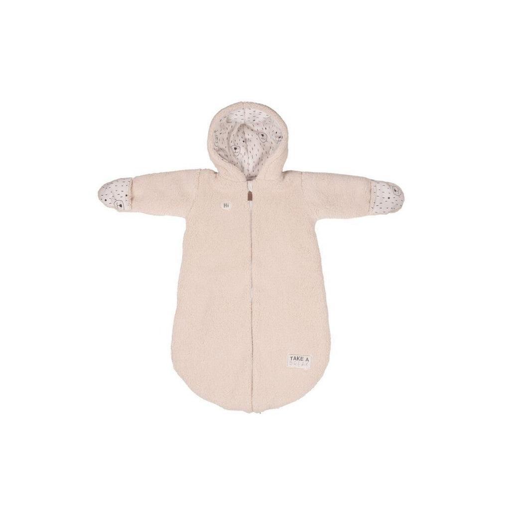 LULU Gezellige Babyslaapzak – beige | voor baby's van 6-12 maanden