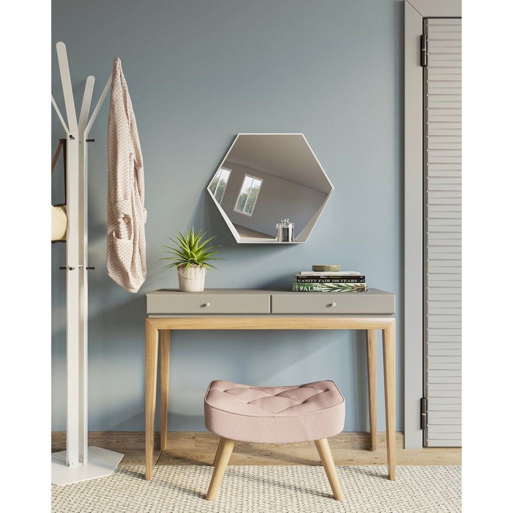 Gorillz Hive Wall Mirror – Hexagon – Wit
