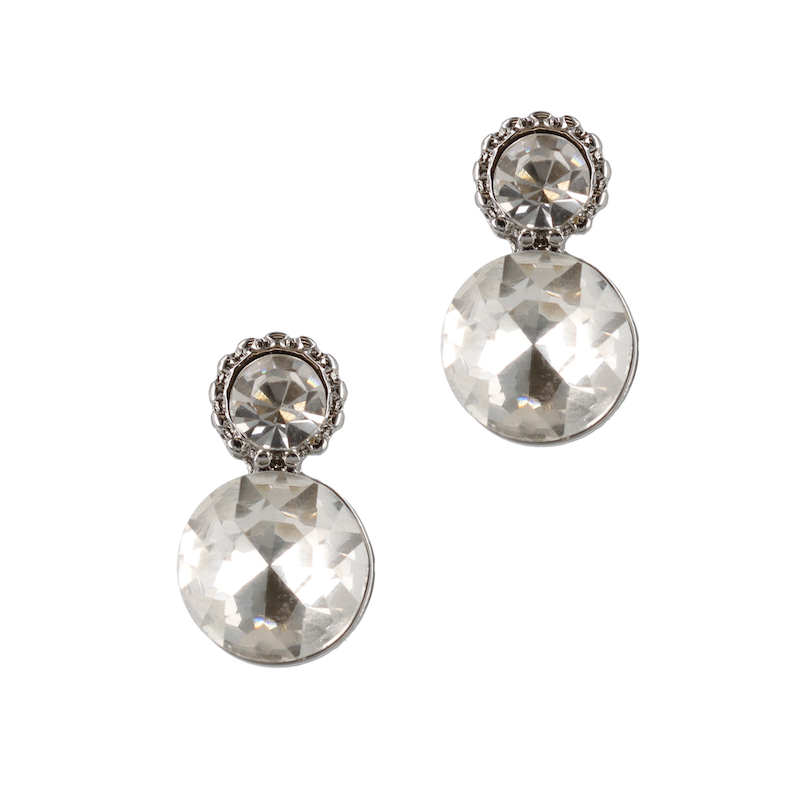 Ophelia Oorstekers Crystal – Rhodium - Otazu