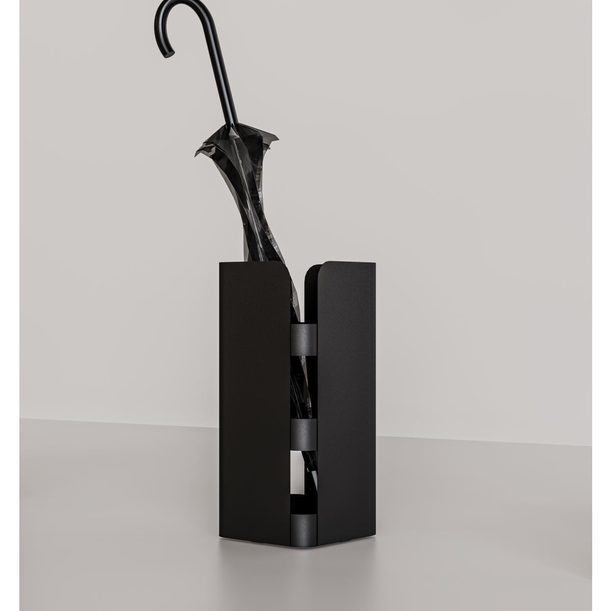 Gorillz Curvy Paraplubak – Zwart