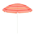 Strandparasol Lichtroze Strepen – Ø 160 cm