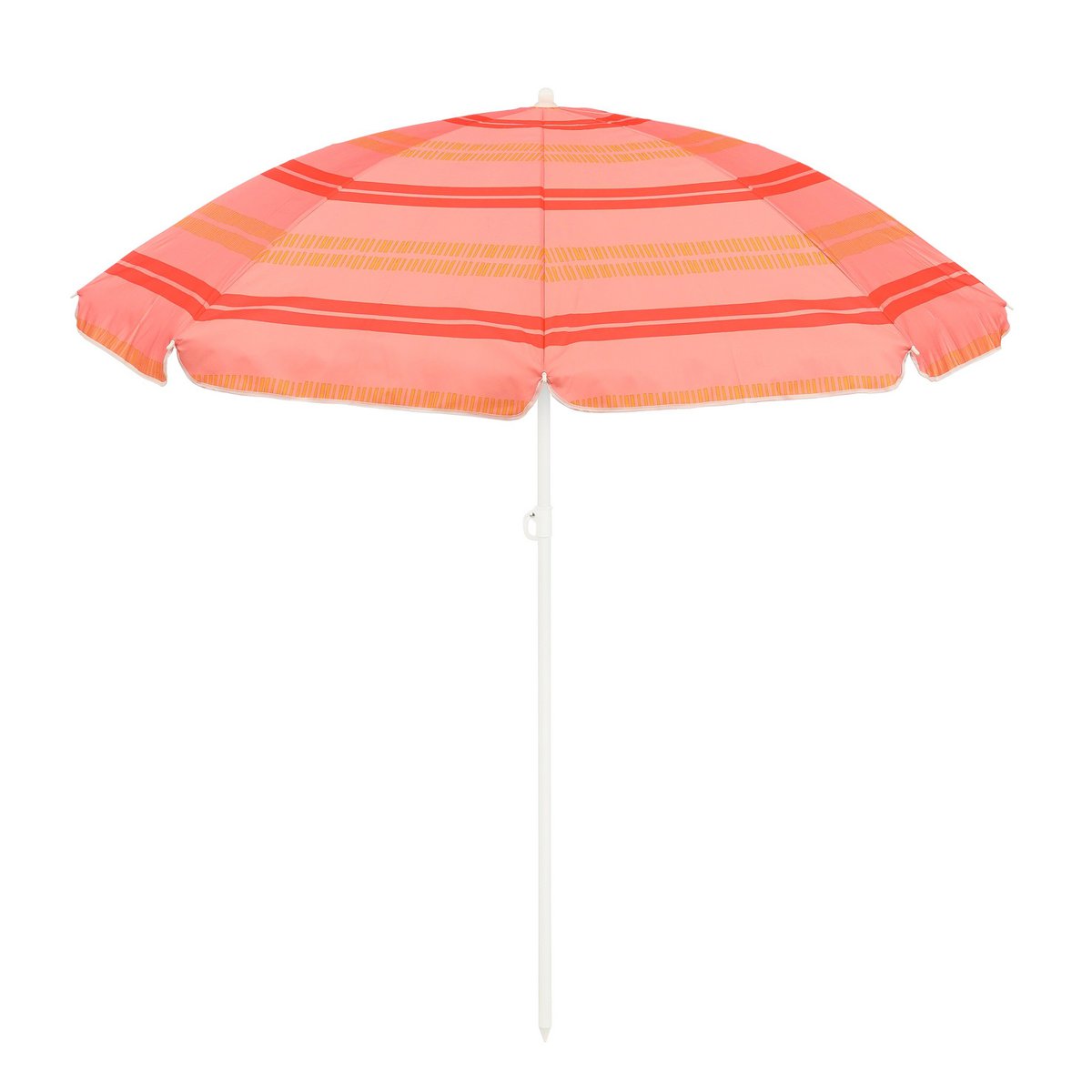 Strandparasol Lichtroze Strepen – Ø 160 cm