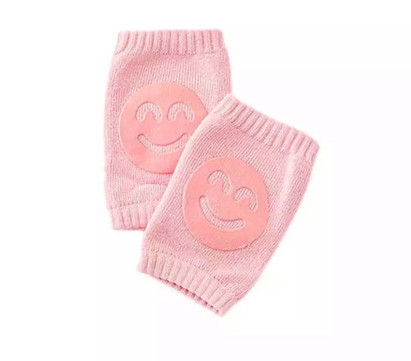 Baby Kniebeschermers met Antislip – Roze