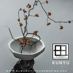 Designkom KUNYU 30 – Wit | Geometrische Perfectie & Tactiel Design