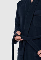 Herenbadjas Polar Winter – Marineblauw