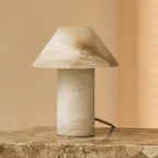 Eleonora Stijlvolle Albasten Lamp | Uniek ontwerp met zachte gloed