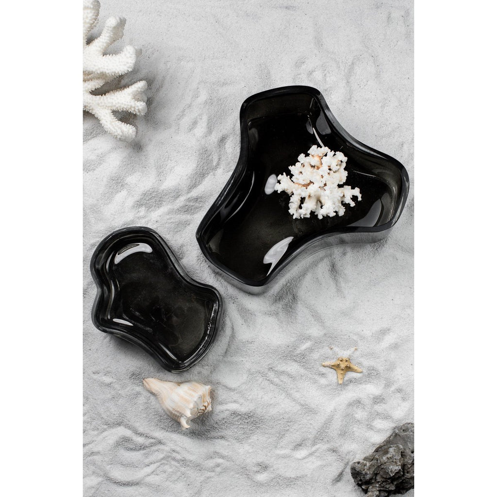 Luxe Kom / Bord CORAL 06 – Grijs | Organisch & Scandinavisch Design