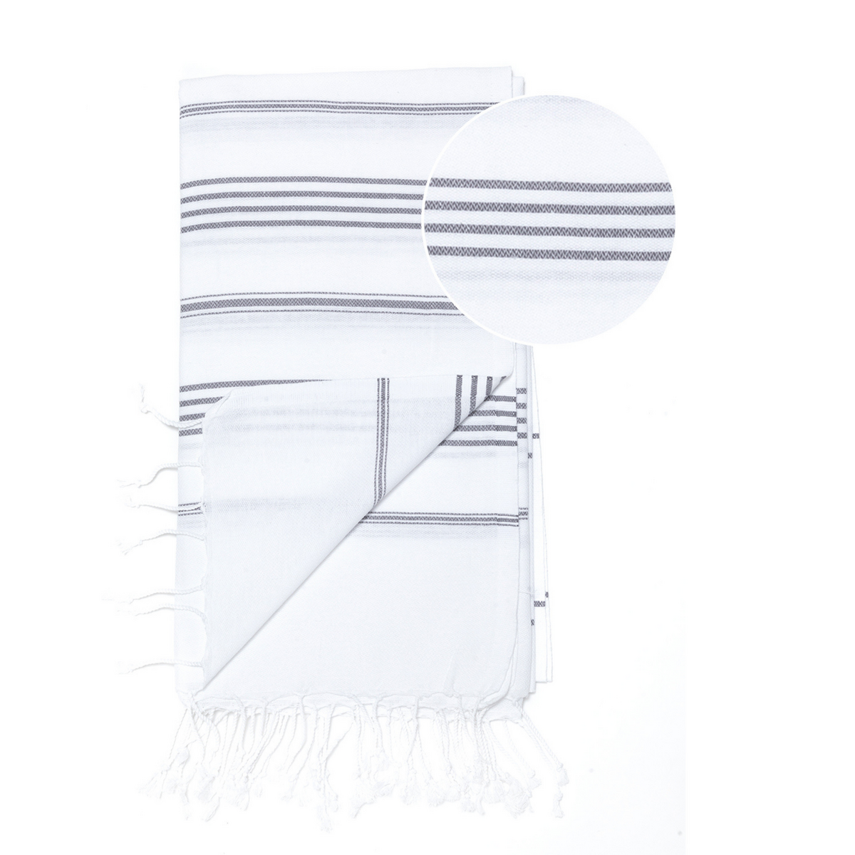 Samimi Amara Luxe Hamamdoek Wit 180x100 cm