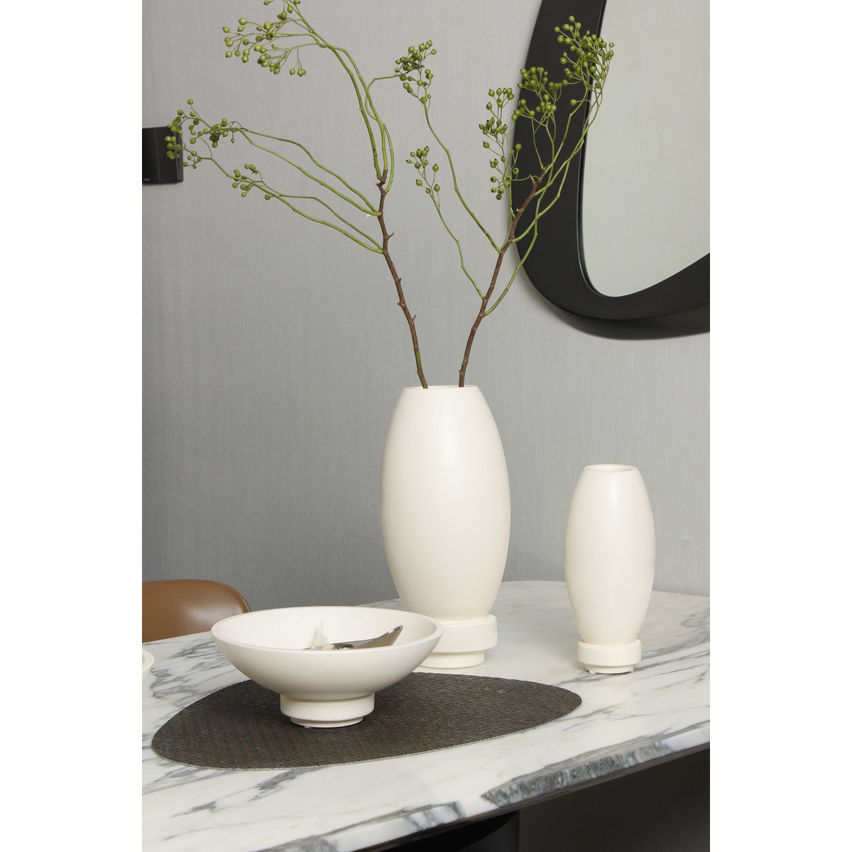 Kleine Designkom RUDAL 12 – Wit | Microcement & Tijdloos Modern Design