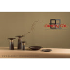 Designbord / Platte Schaal ULFUR 25 – Brons naar Zwart | Iconisch & Innovatief Keramisch Design