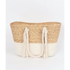 Pia Rossini Hampton Stro Strandtas Naturel – afbeelding 2