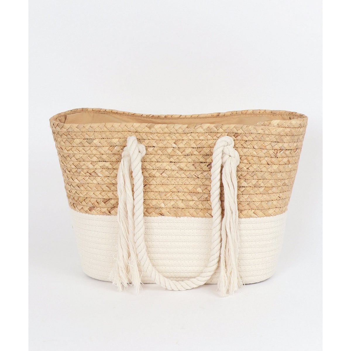 Pia Rossini Hampton Stro Strandtas Naturel – afbeelding 2