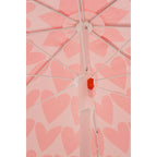 Strandparasol Hartjesprint Roze – Ø 160 cm
