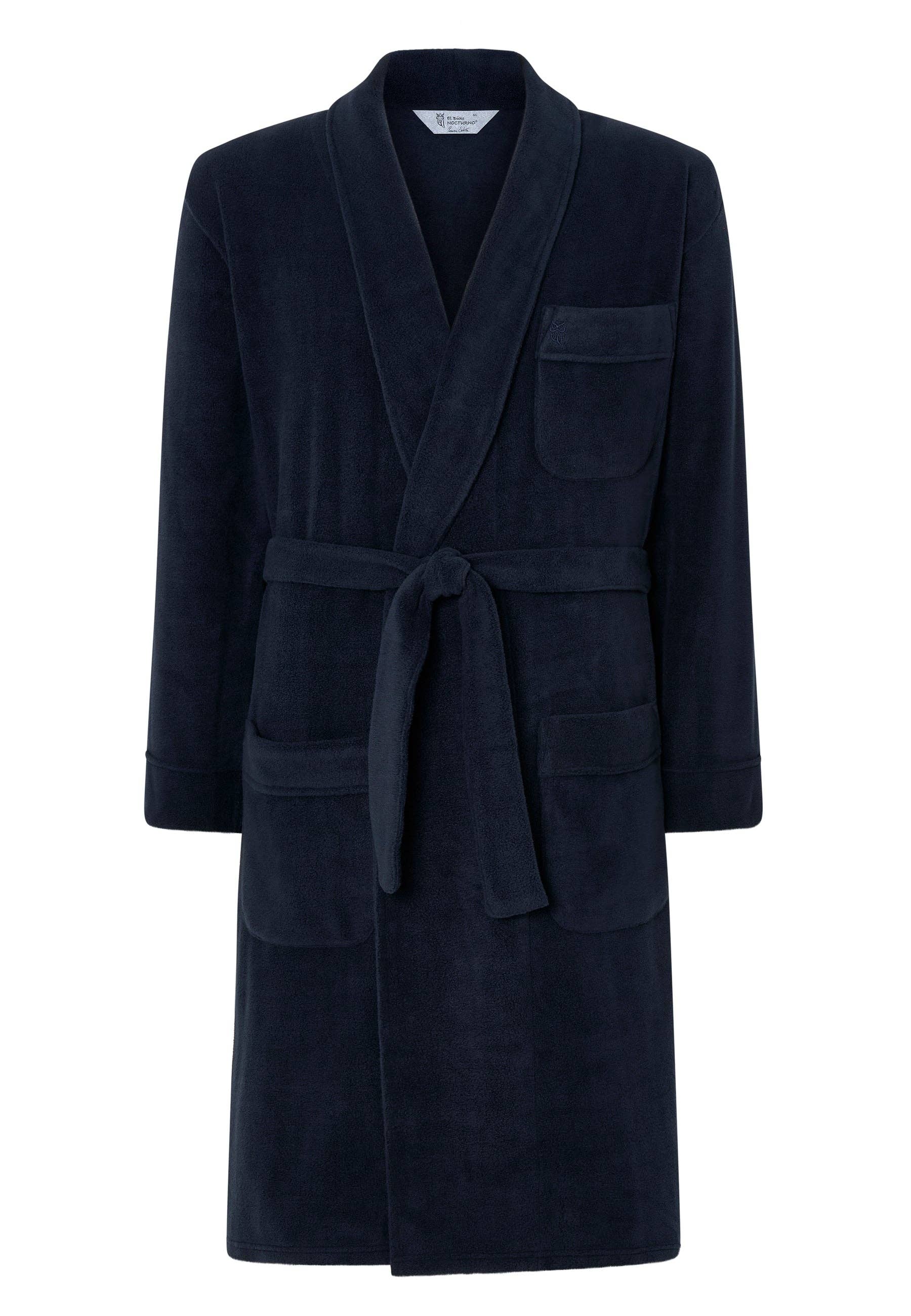 Herenbadjas Polar Winter – Marineblauw