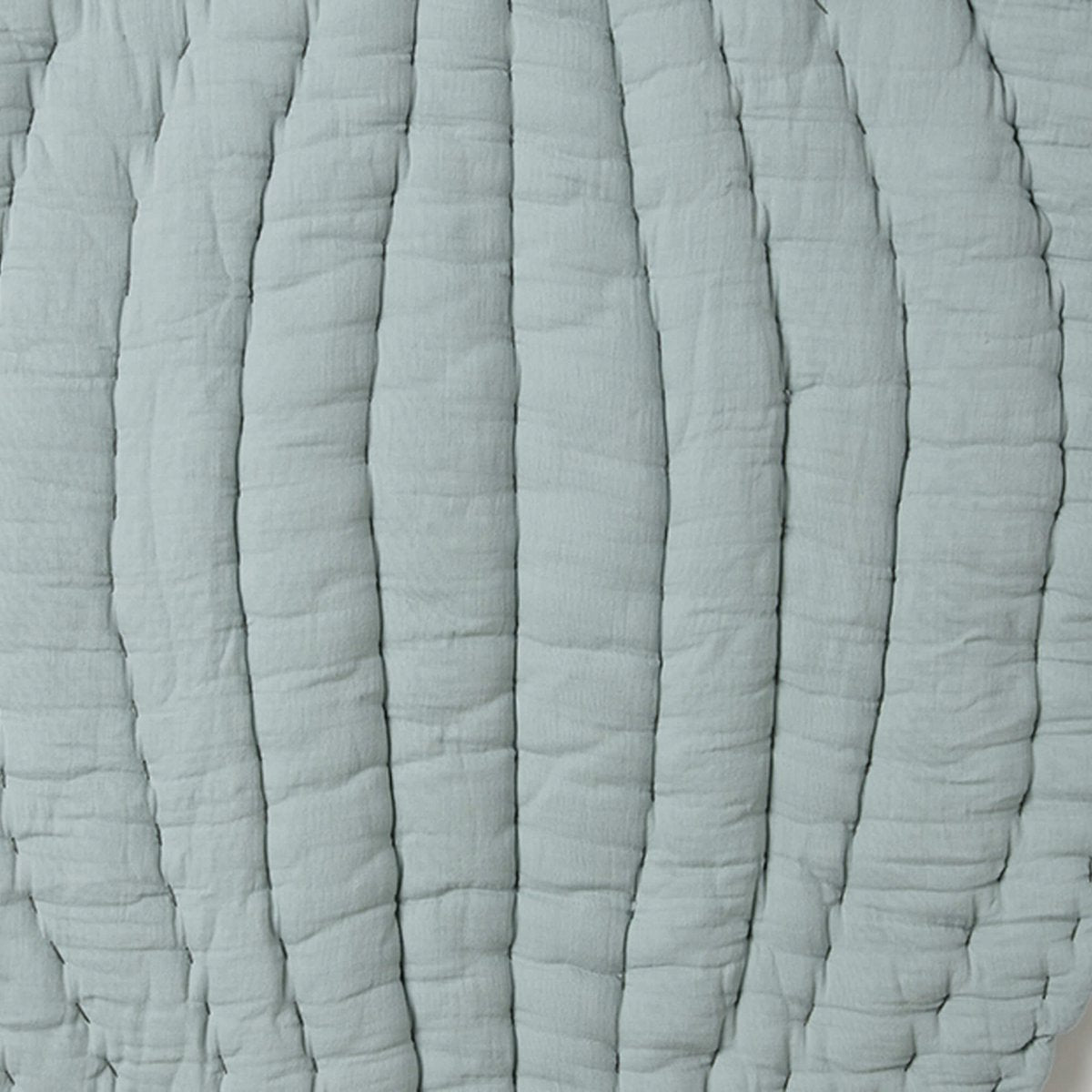 Biologische Mousseline Blad-Speelmat – Aqua