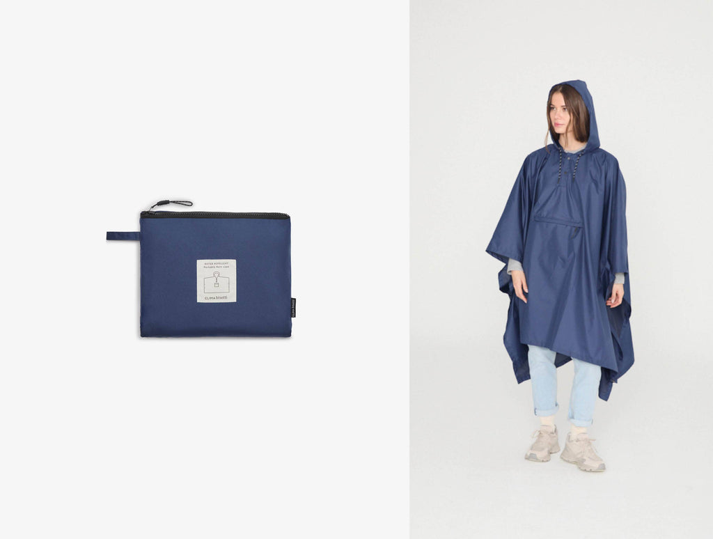Bisetti Multifunctionele Zelfopvouwbare Waterdichte Poncho – Duurzaam, Praktisch en Stijlvol