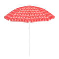 Strandparasol Hartjesprint Roze – Ø 160 cm