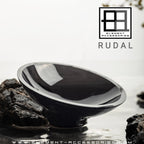 Design Schaal RUDAL 12 – Zwart | Tijdloos Modern & Sculpturaal Design