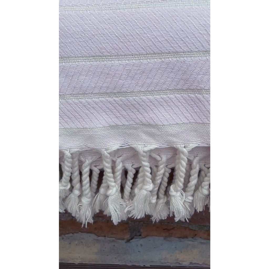 Samimi Ilva Luxe Bamboe Hamamdoek Roze 180x100 cm