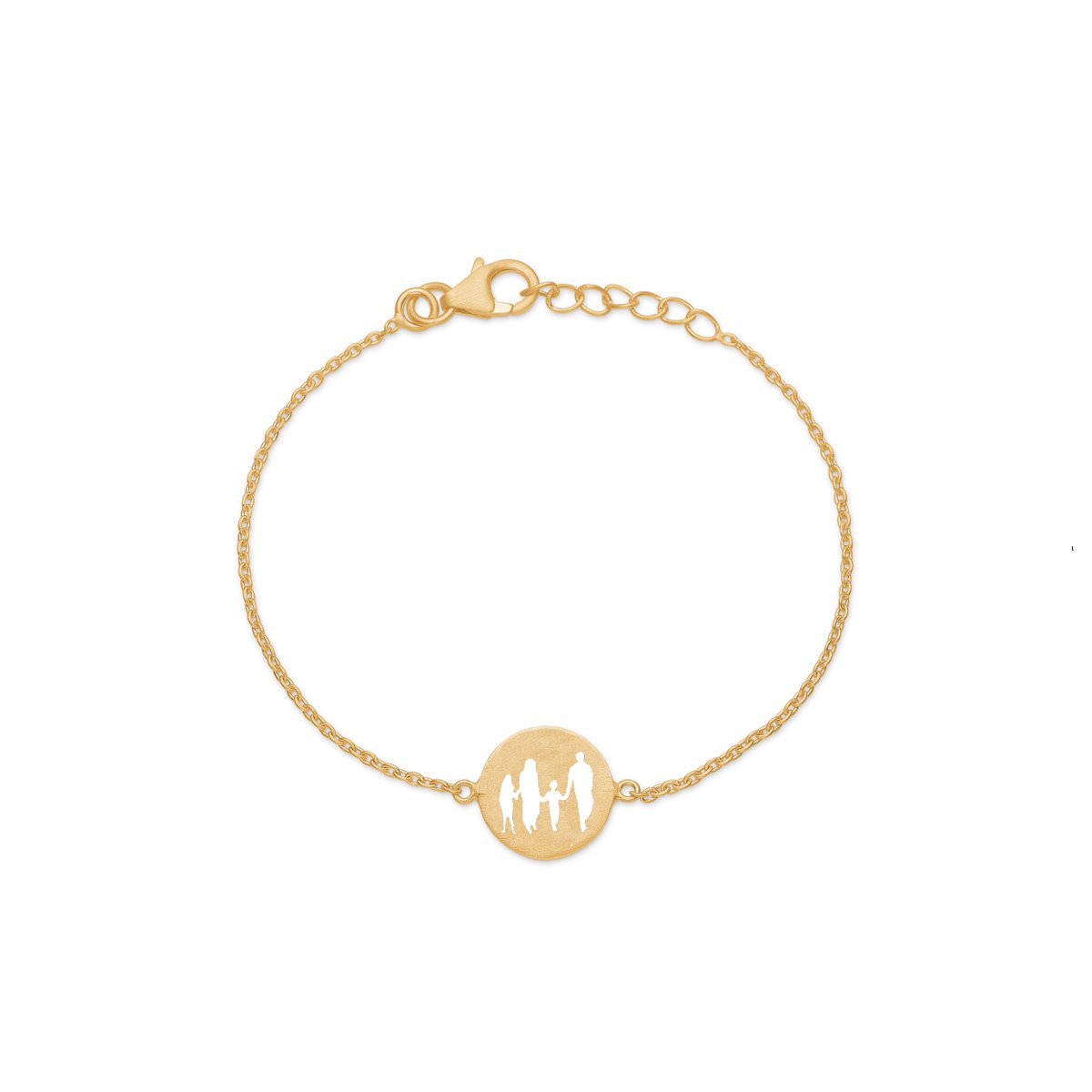 Life Stories Familie Armband – Verguld Sterling Zilver
