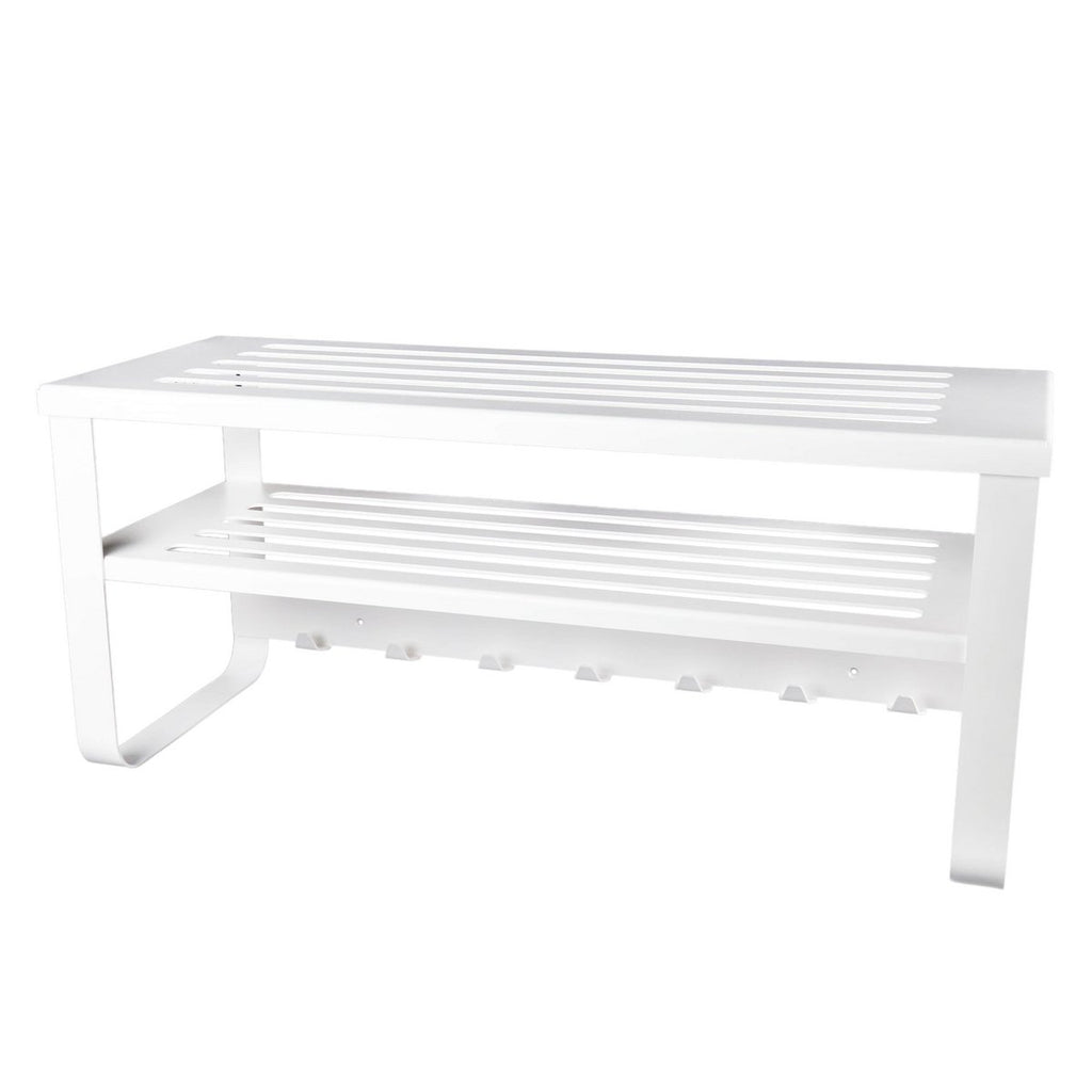 Gorillz Unify Wandkapstok met Hoedenplank – Wit