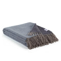 Omkeerbare Wollen Deken DENIM – Blauw