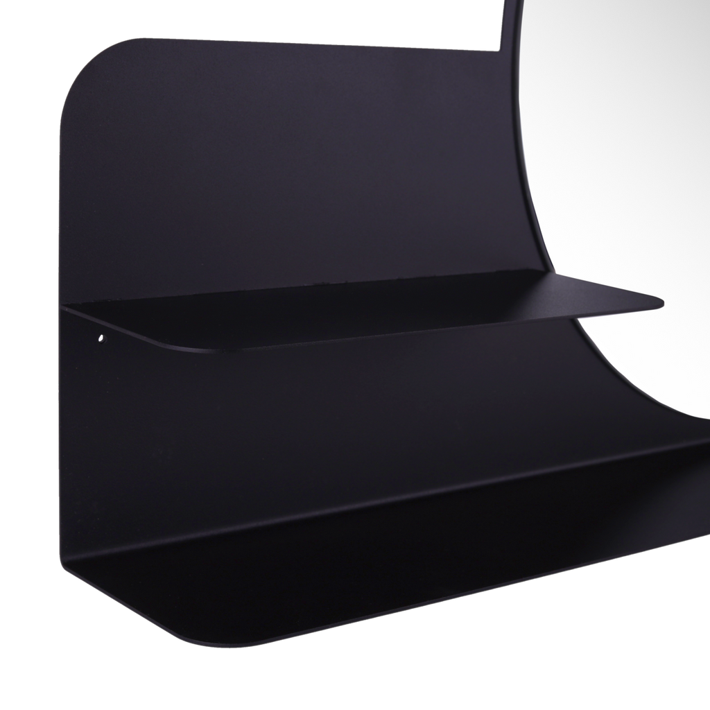 Gorillz Clever Wandspiegel – Zwart