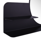 Gorillz Clever Wandspiegel – Zwart