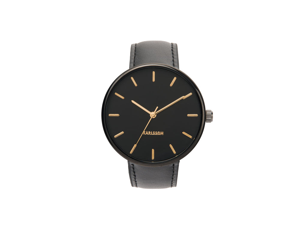 Luxe Minimal Herenhorloge – Staal | Karlsson