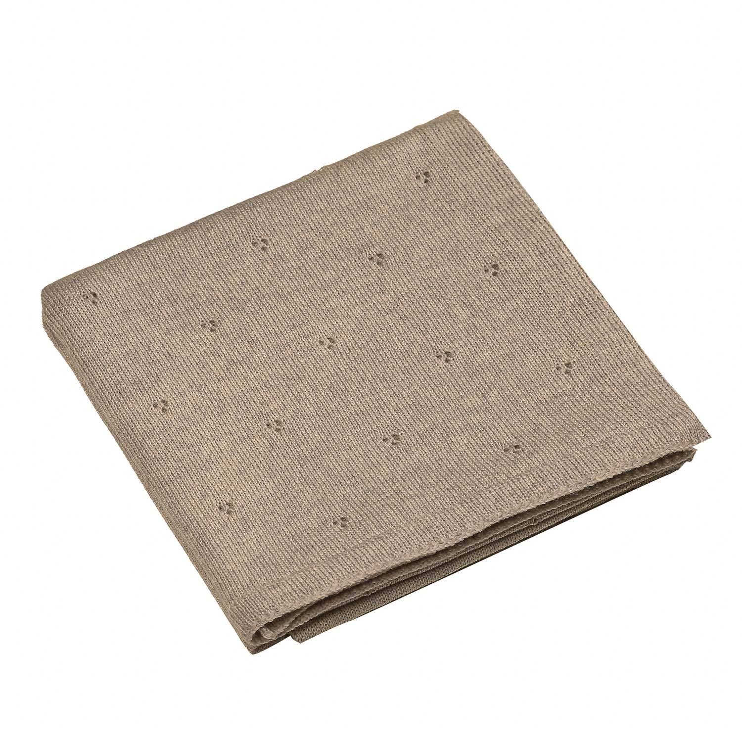 Babydeken van 100% merinowol – 75×100 cm - Beige