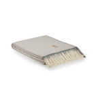 Milano plaid – Beige | Merinowol & kasjmier 140 x 200 cm