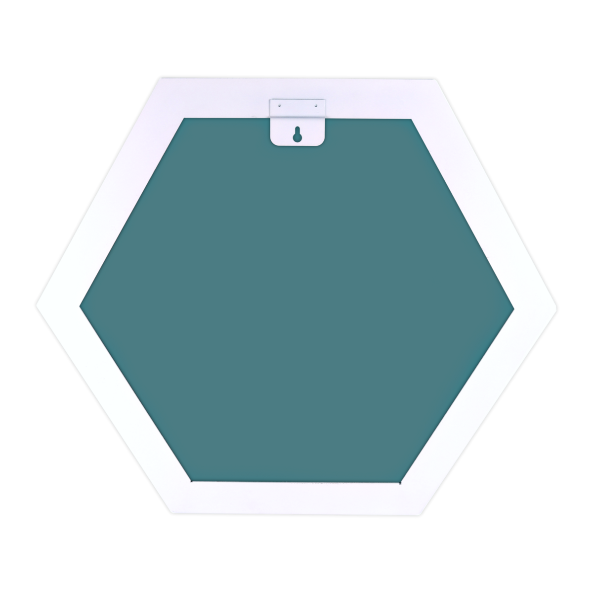 Gorillz Hive Wandspiegel met Plank – Hexagon – Wit