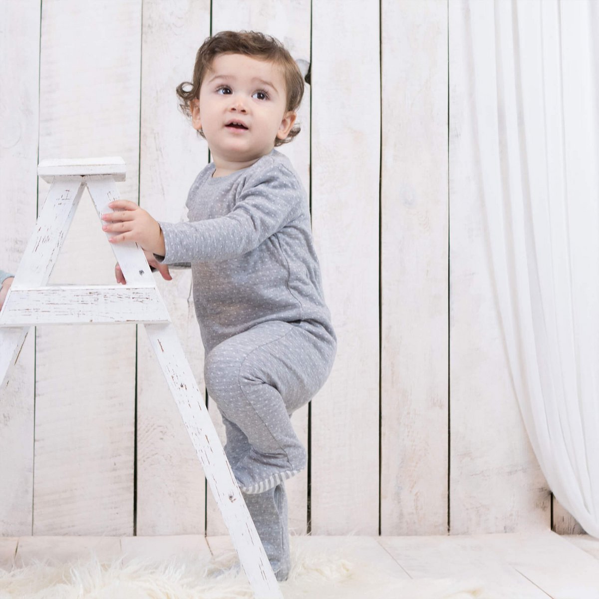 Biologisch Babyslaappakje – Grijs Melange