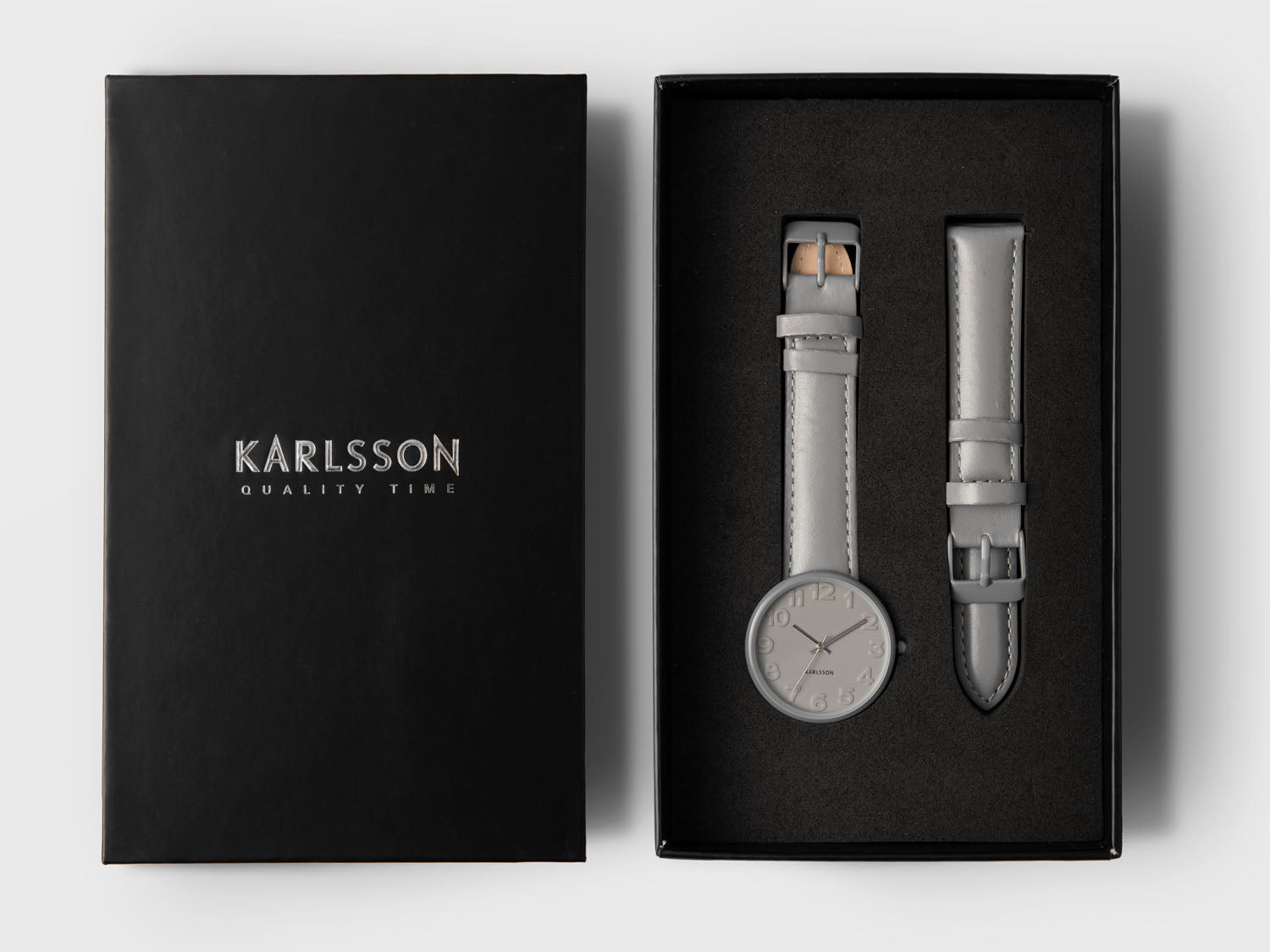 Luxe Dameshorloge Ms. Gray Steel – Grijs | Karlsson