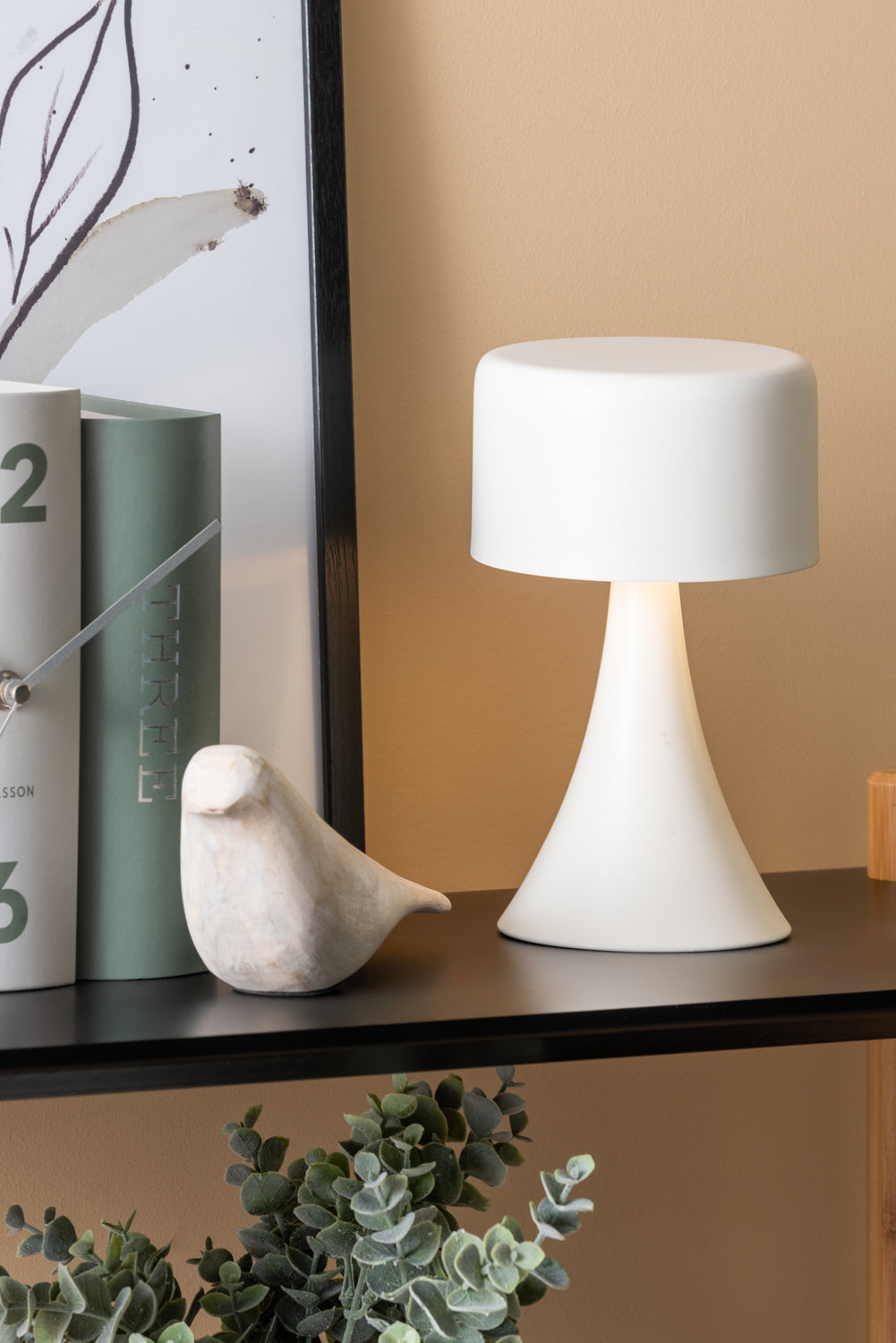 Luxe Tafellamp Nora LED – Wit | Leitmotiv