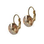 Classic Disc oorhangers – goud