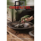 Designbord / Platte Schaal ULFUR 25 – Brons naar Zwart | Iconisch & Innovatief Keramisch Design