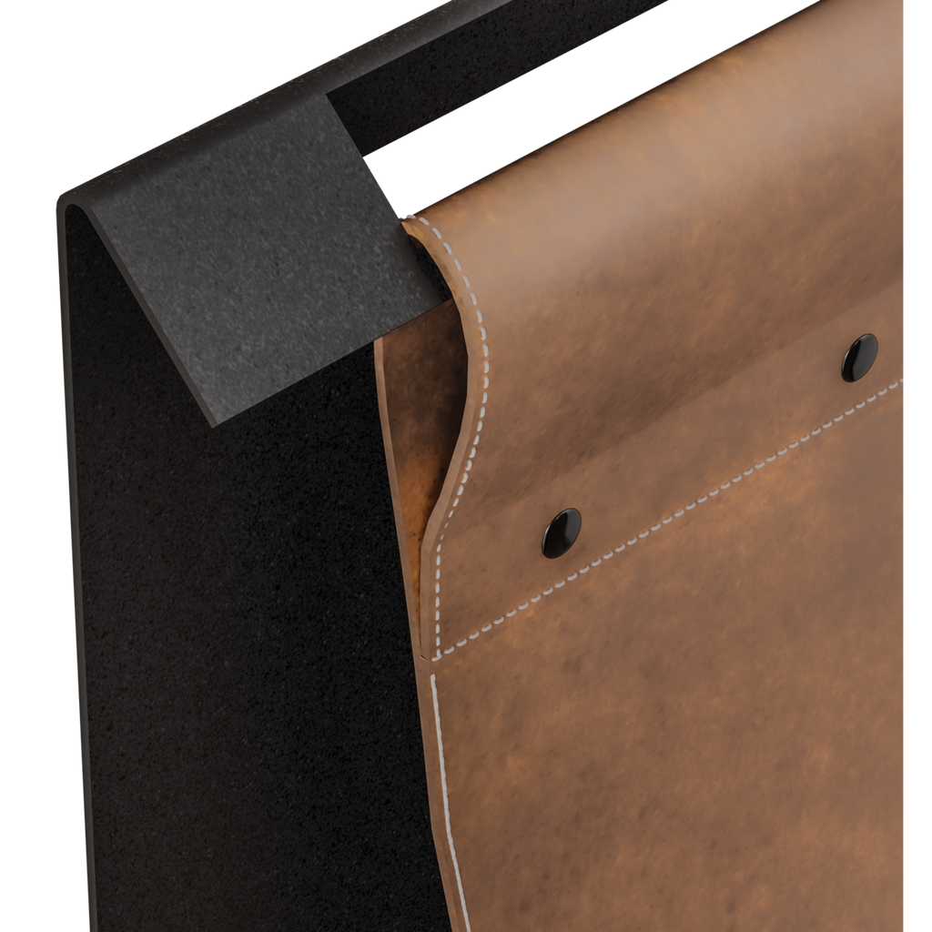 Gorillz Stash Tijdschriftenrek – Vegan Leer – Bruin