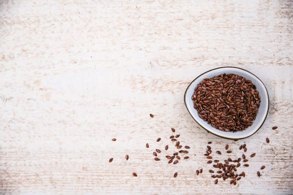 Warmtesjaal antraciet grof – 70 cm | Biologisch lijnzaad