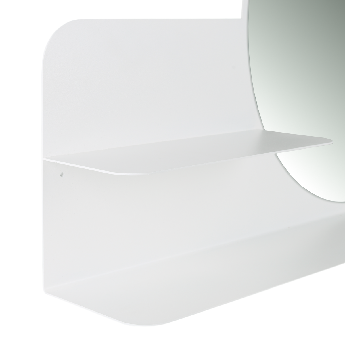 Gorillz Clever Wandspiegel – Wit