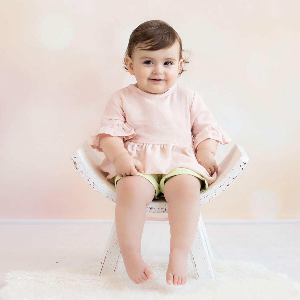 Biologische Hennep Babyblouse – Roze