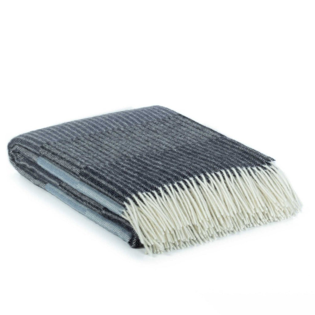 Luxe Wollen Deken LINEA Orion – Blauw