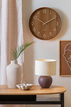 Leitmotiv Alma Tafellamp – Tijdloos design - Choclate Brown