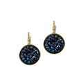 Classic Bermuda Blue Oorbellen - Otazu