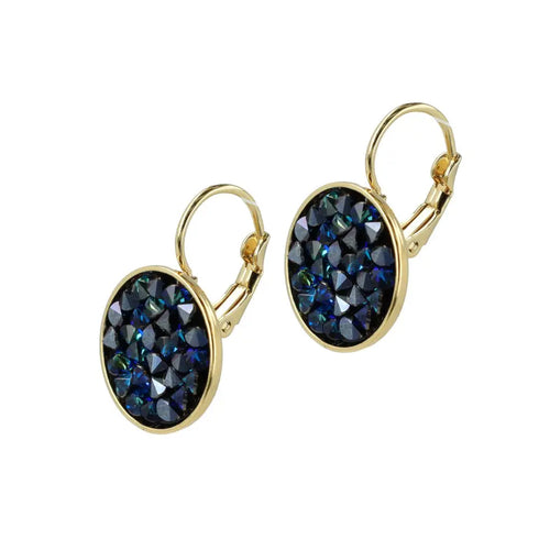Classic Bermuda Blue Oorbellen - Otazu