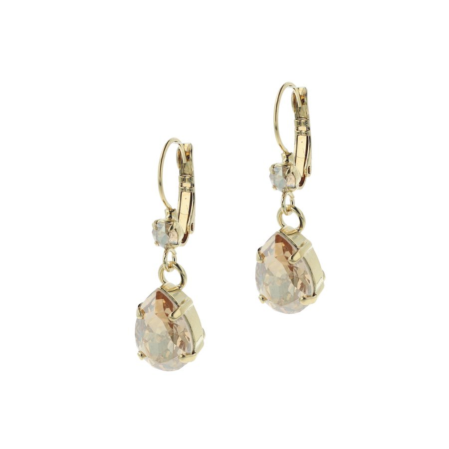 Classic Mini Gold Oorbellen – Swarovski Kristallen | Goud