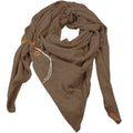 Sjaal Fien Taupe – Warm, elegant & veelzijdig