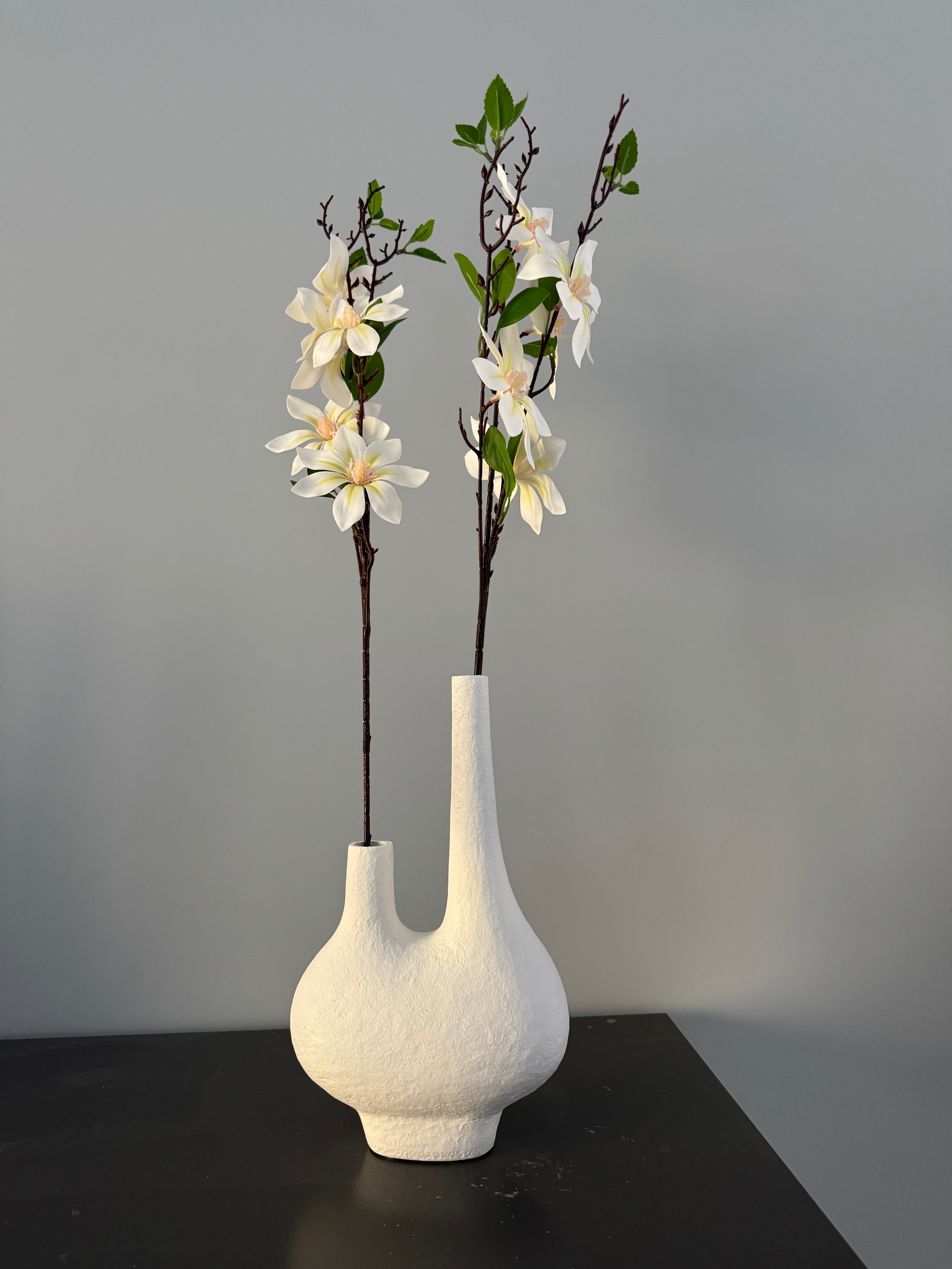 PTMD Vaas ‘Hann’ – Wit (36 cm)