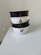 Siaki Kerstschaal van Porselein – 450 ml (Assorti)